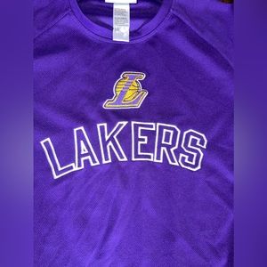 LA Lakers Long-sleeve Warm Up Jersey: NBA Official: Kobe: Lebron: XXL